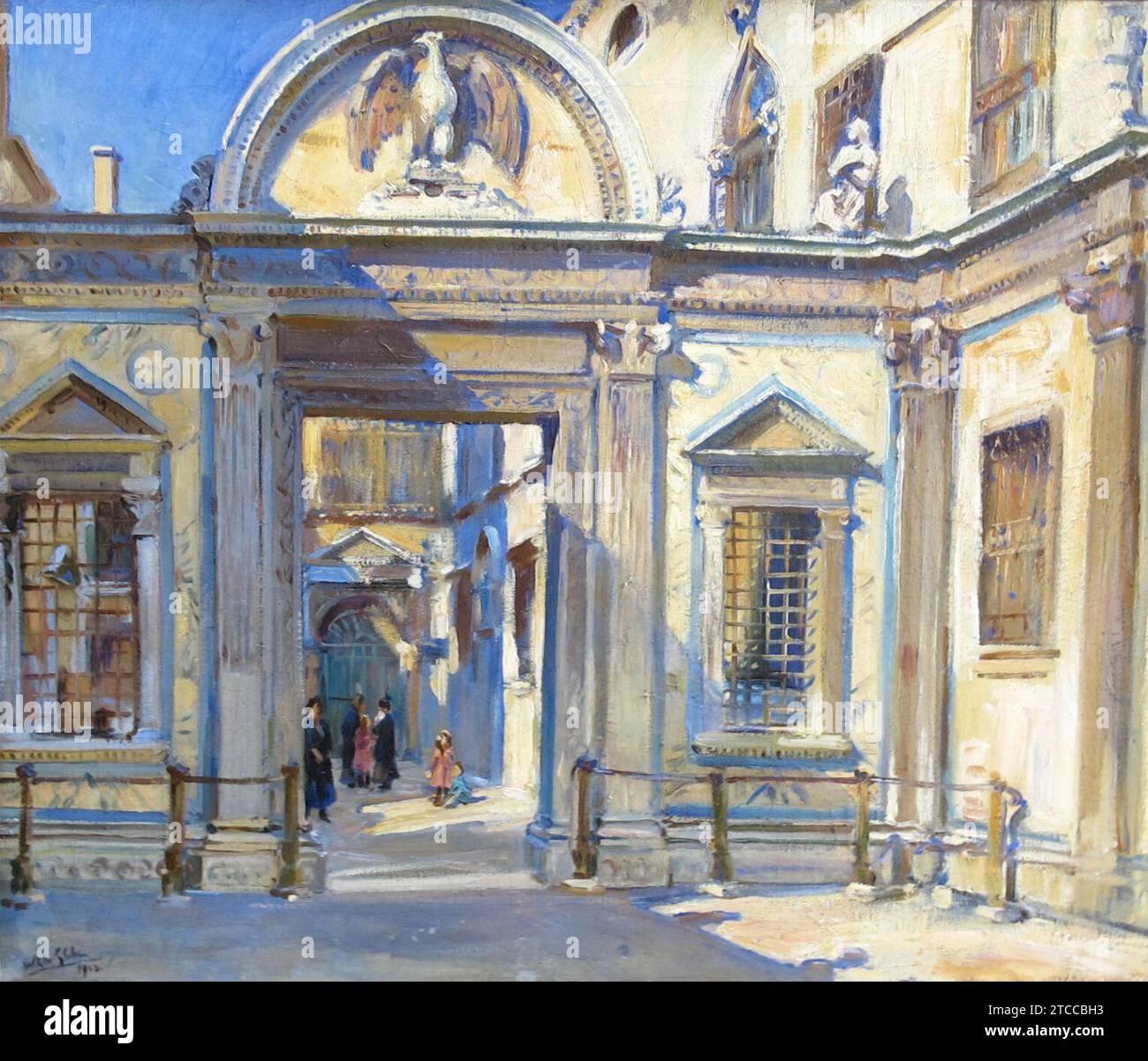 Wilfrid de Glehn Venetian Doorway 1913. Foto Stock