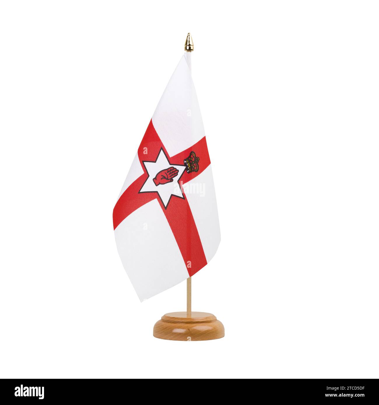 Akachafactory Adesivo Ovale Bandiera Irlanda Del Nord – Resistente Ad Acqua E Sole (12 X 8 Cm) - 4