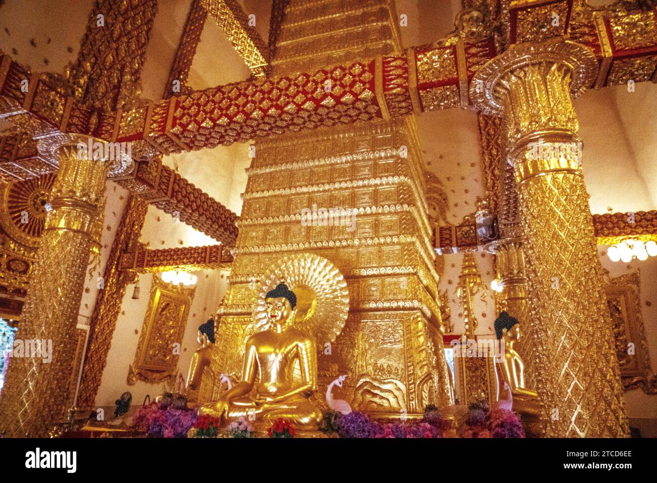 Wat Phra That Nong Bua, a Ubon, Thailandia, sud-est asiatico Foto Stock