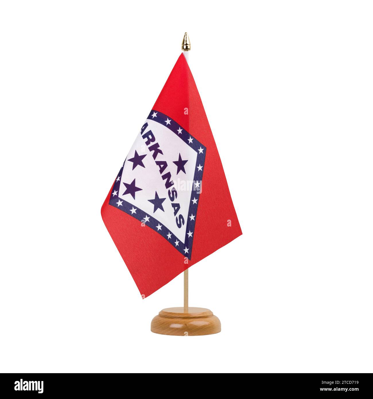 Bandiera dell'Arkansas Foto Stock