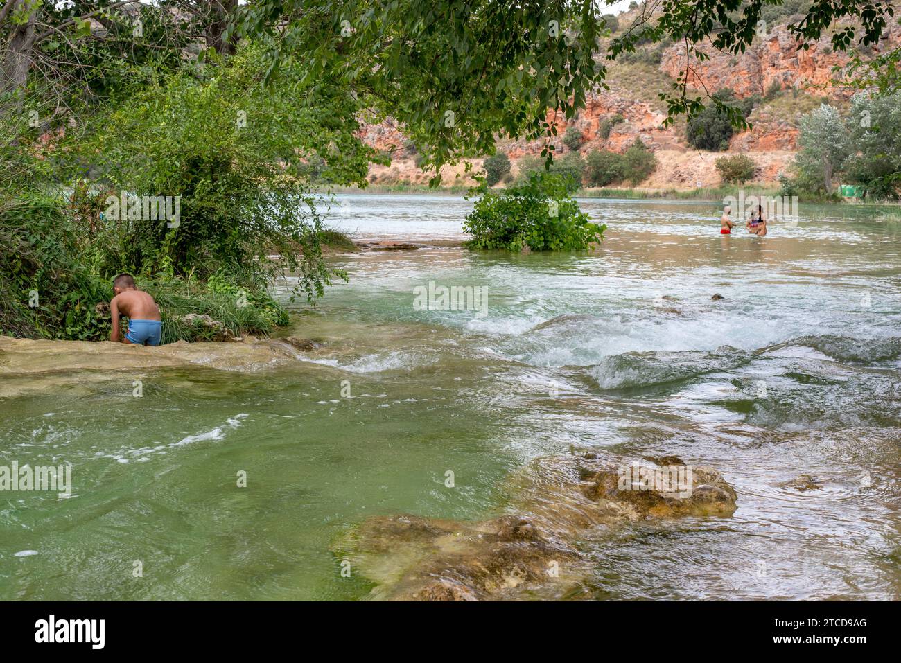 Ciudad Real, 09/03/2018. Ruidera Lagoons. Foto: A. Herrera Archdc. Crediti: Album / Archivo ABC / A. Pérez Herrera Foto Stock