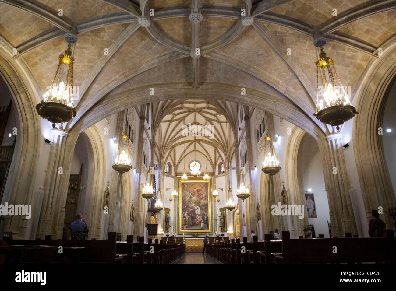 Madrid, 25/09/2017. Chiesa di San Jerónimo el Real. Foto: Isabel Pemuy ArchDC Archdc. Crediti: Album / Archivo ABC / Isabel B Permuy Foto Stock