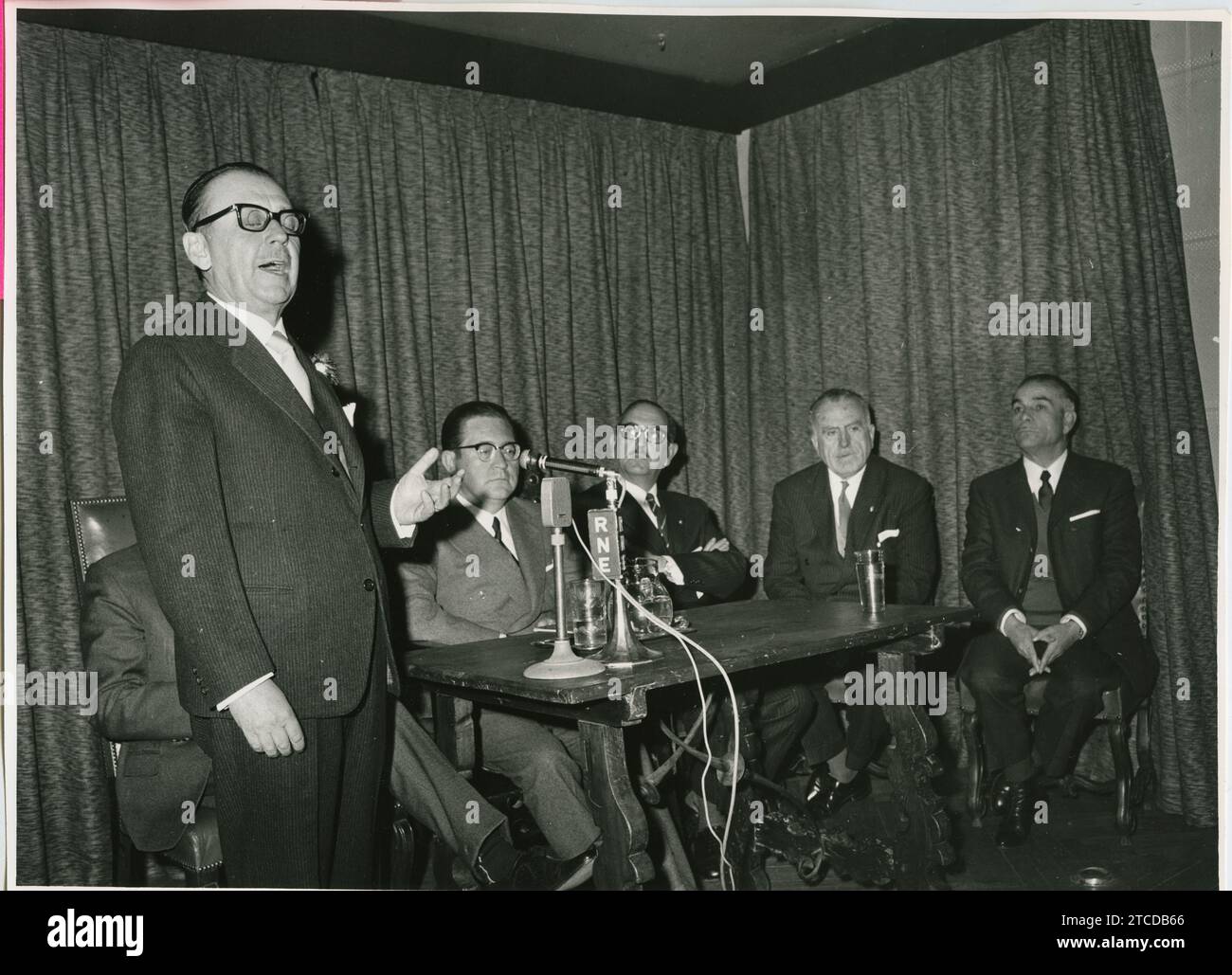 15/11/1971. Madrid, febbraio 1969. Mostra postuma di Delhy Tejero. Crediti: Album / Archivo ABC / Teodoro Naranjo Domínguez Foto Stock