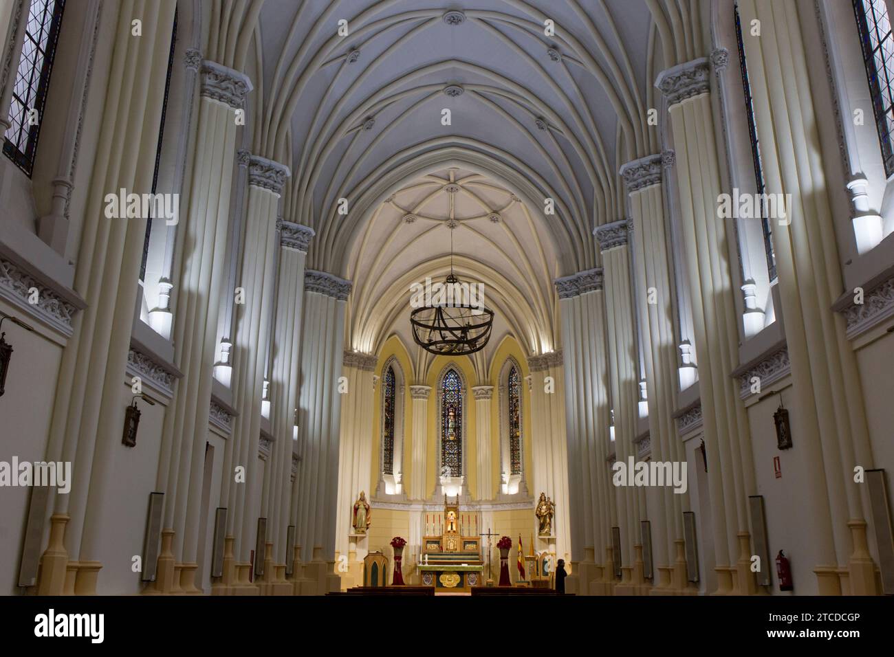 Madrid, 01/16/2018. Parrocchia di San Juan de Ribera, in via Rodríguez Martín. Foto: Isabel Permuy. ArchDC. Crediti: Album / Archivo ABC / Isabel B Permuy Foto Stock