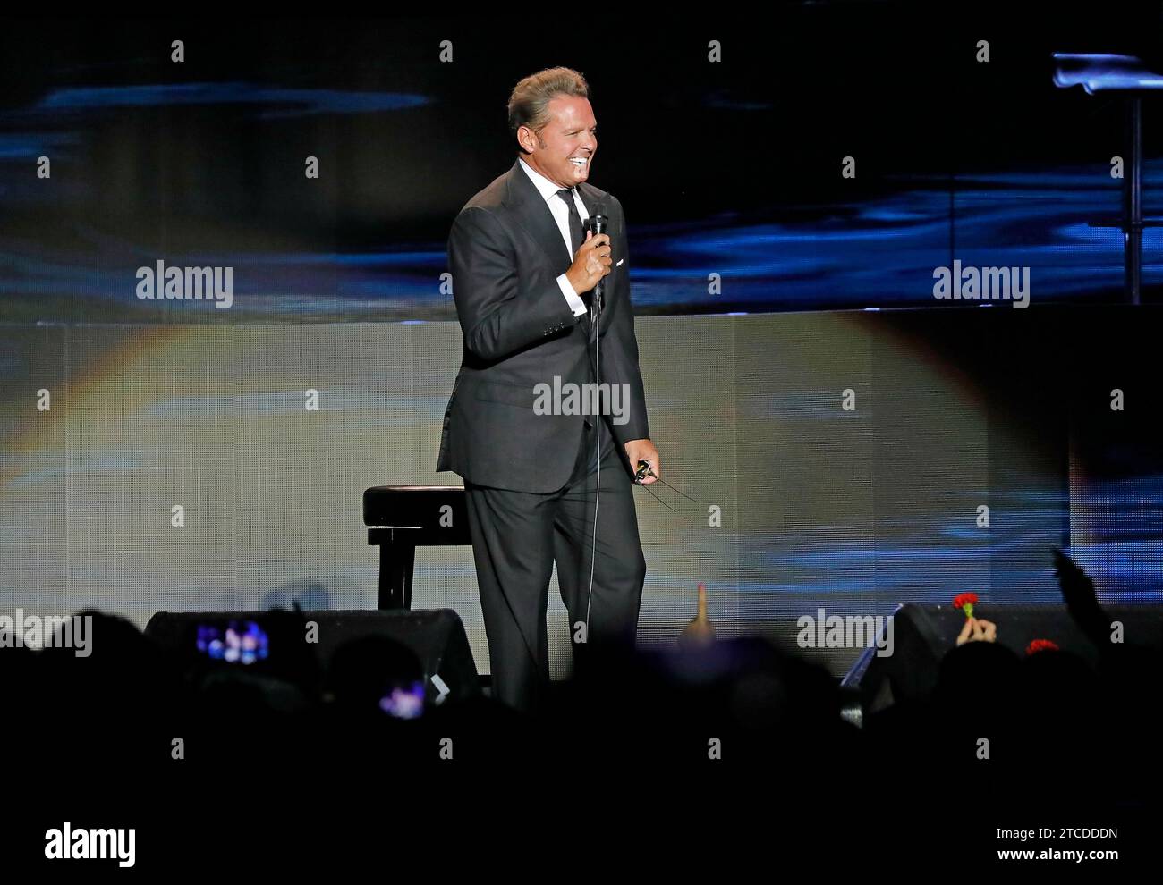 Siviglia, 07/05/2018. Concerto del cantante Luis Miguel allo stadio la Cartuja. Foto: Raúl Doblado ARCHSEV. Crediti: Album / Archivo ABC / Raúl Doblado Foto Stock