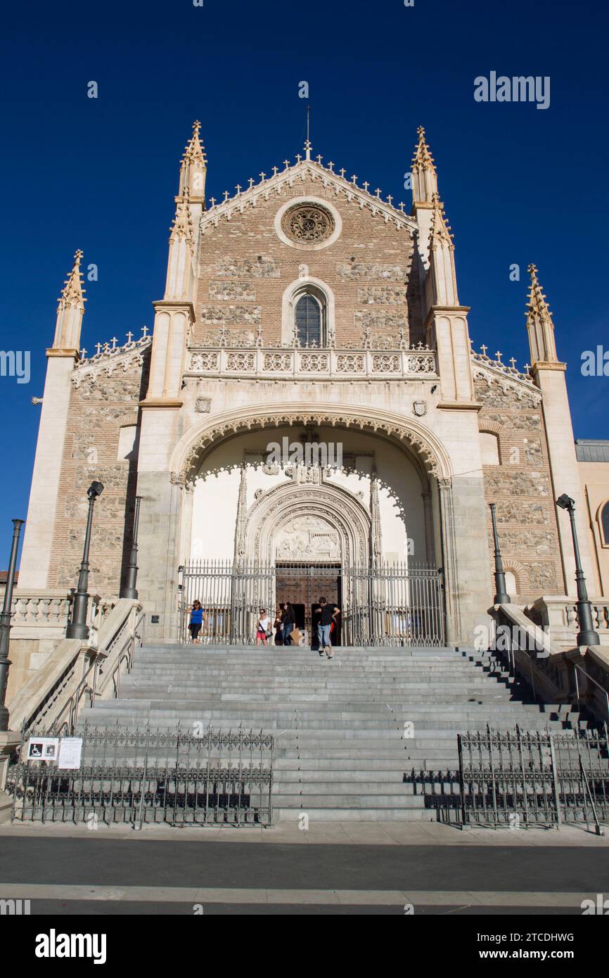 Madrid, 25/09/2017. Chiesa di San Jerónimo el Real. Foto: Isabel Pemuy ArchDC Archdc. Crediti: Album / Archivo ABC / Isabel B Permuy Foto Stock