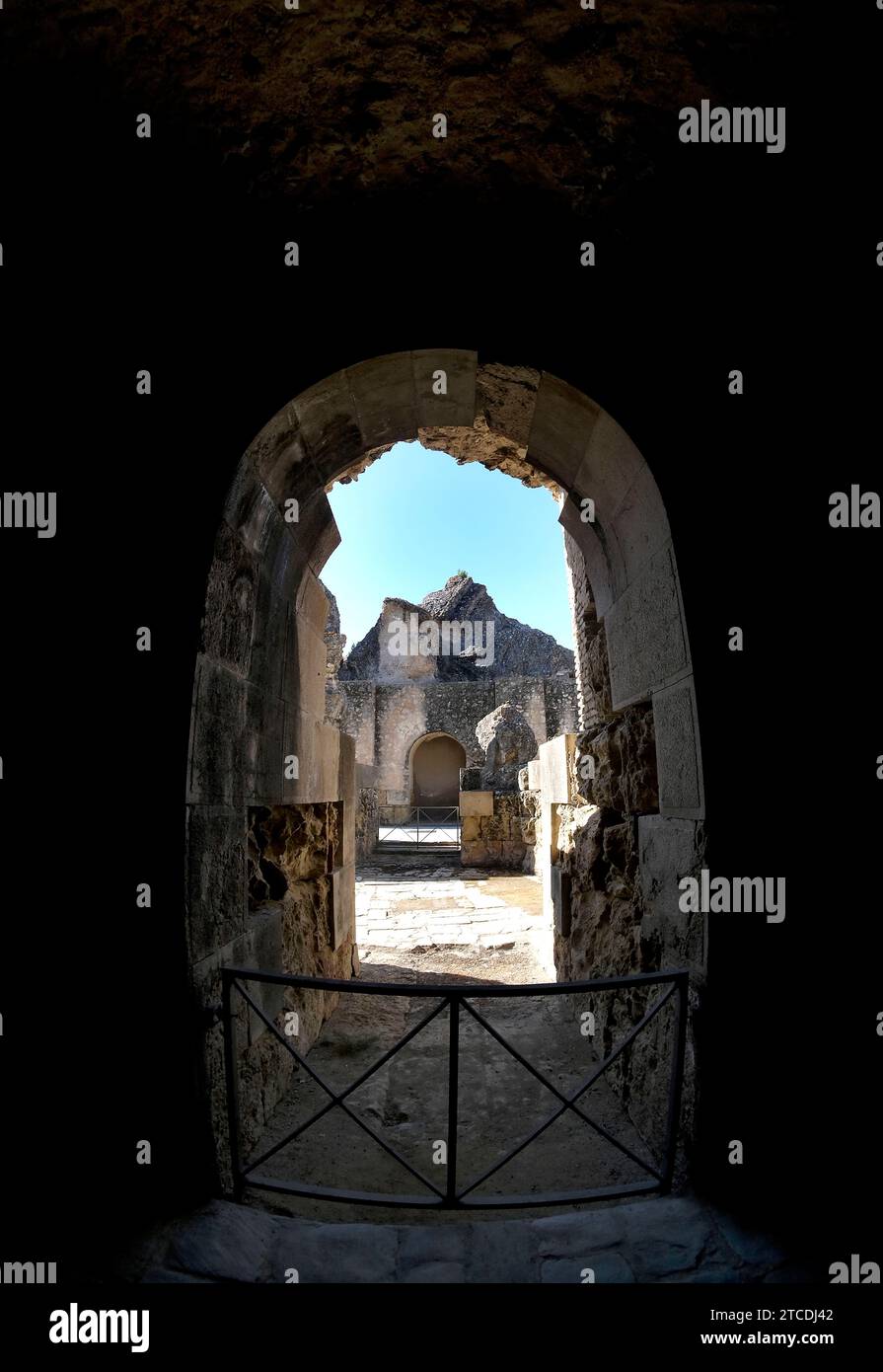 Santiponce (Siviglia), 08/13/2018. Rapporto sulle rovine di Itálica, candidato al Patrimonio Mondiale dell'Umanità. Foto: JM Serrano ARCHSEV. Crediti: Album / Archivo ABC / Juan Manuel Serrano Becerra Foto Stock