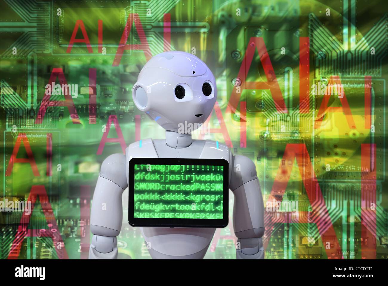 Themenfoto, Symbolfoto : Kuenstliche Intelligenz, KI *** foto tema, Symbol Photo intelligenza artificiale, ai Credit: Imago/Alamy Live News Foto Stock