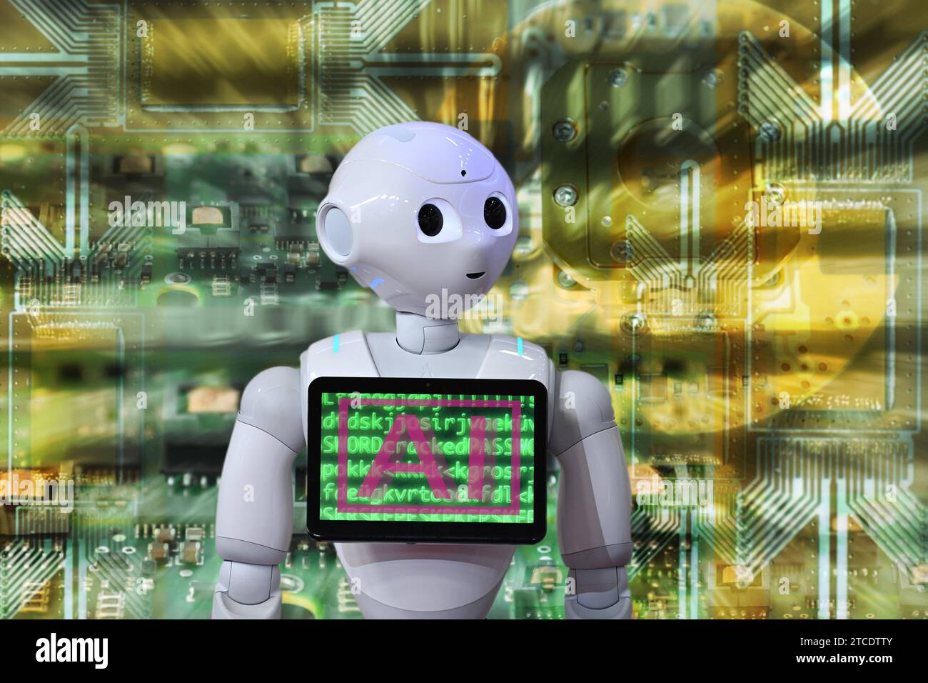 Themenfoto, Symbolfoto : Kuenstliche Intelligenz, KI *** foto tema, Symbol Photo intelligenza artificiale, ai Credit: Imago/Alamy Live News Foto Stock