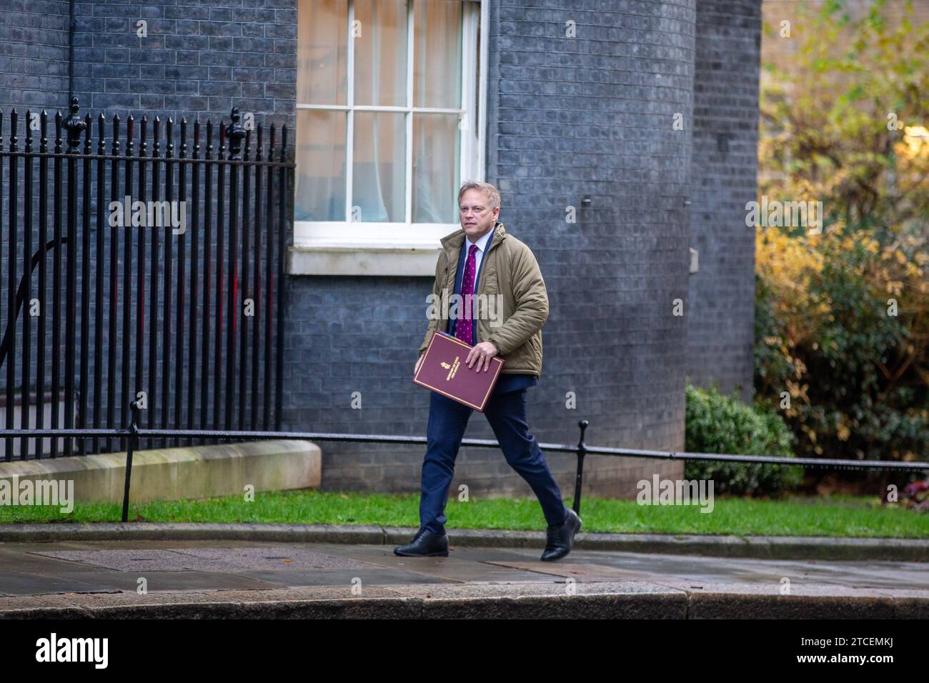 Londra, Inghilterra, Regno Unito. 12 dicembre 2023. Il Segretario di Stato per la difesa GRANT SHAPPS è visto a Downing Street come riunione di gabinetto. (Immagine di credito: © Tayfun salci/ZUMA Press Wire) SOLO USO EDITORIALE! Non per USO commerciale! Foto Stock