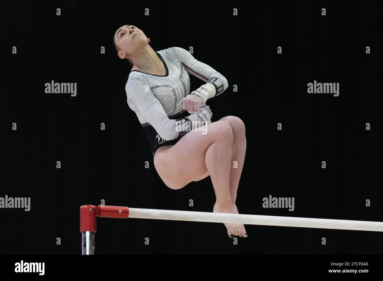 26 marzo 2023. British Gymnastics Championships. M&S Arena Liverpool. Finali di apparato individuale femminile .GADIROVA Jessica Foto Stock