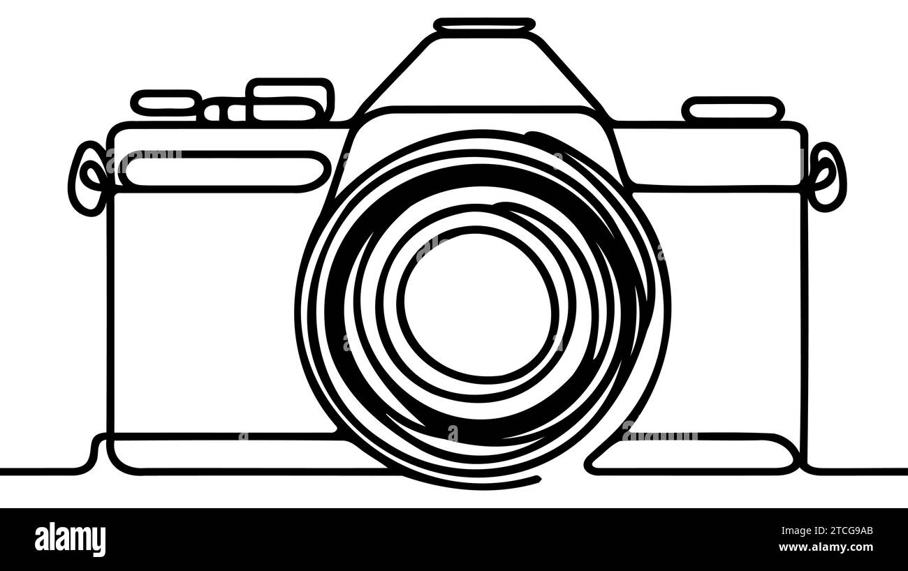 Old camera with telephoto immagini e fotografie stock ad alta risoluzione -  Alamy