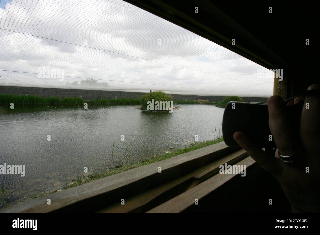 Madrid 06-06-2008 situazione di siccità nel parco nazionale Tablas de Daimiel nella provincia di Ciudad Real foto Jaime García. Crediti: Album / Archivo ABC / Jaime García Foto Stock