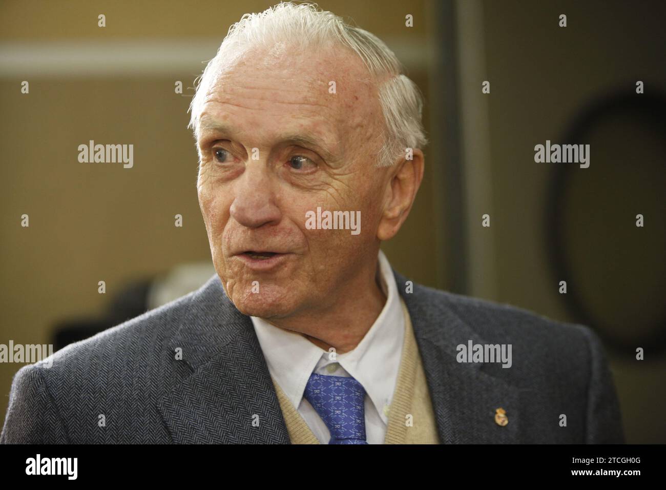 Madrid 11-11-2013 Jose Emilio Santamaria nel raduno "la liga ABC" moderato da Fernando Rodríguez Lafuente e che ha, oltre all'ospite, la partecipazione di Ignacio Ruiz-Quintano o degli editorialisti Ignacio Camacho, David Gistau e Hughes. Foto: Juan Piedra Archdc. Crediti: Album / Archivo ABC / Juan Piedra Foto Stock