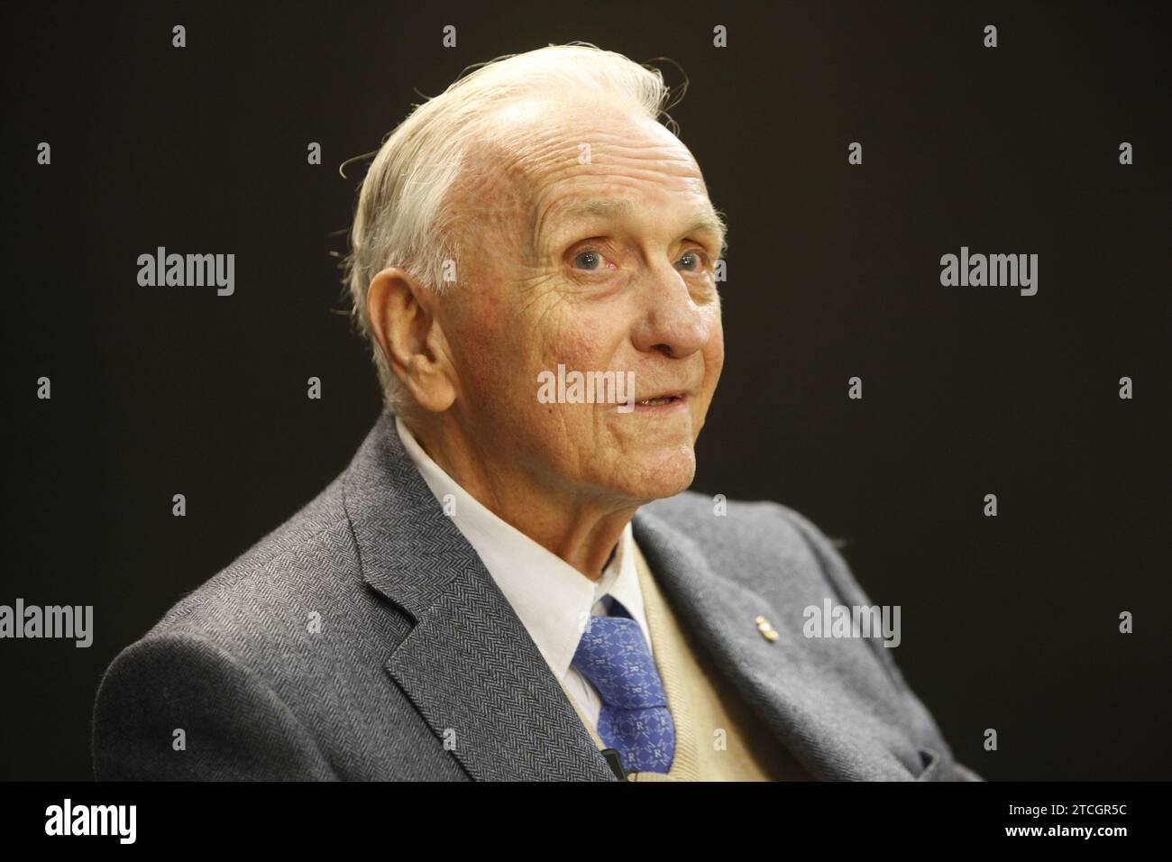Madrid 11-11-2013 Jose Emilio Santamaria nel raduno "la liga ABC" moderato da Fernando Rodríguez Lafuente e che ha, oltre all'ospite, la partecipazione di Ignacio Ruiz-Quintano o degli editorialisti Ignacio Camacho, David Gistau e Hughes. Foto: Juan Piedra Archdc. Crediti: Album / Archivo ABC / Juan Piedra Foto Stock