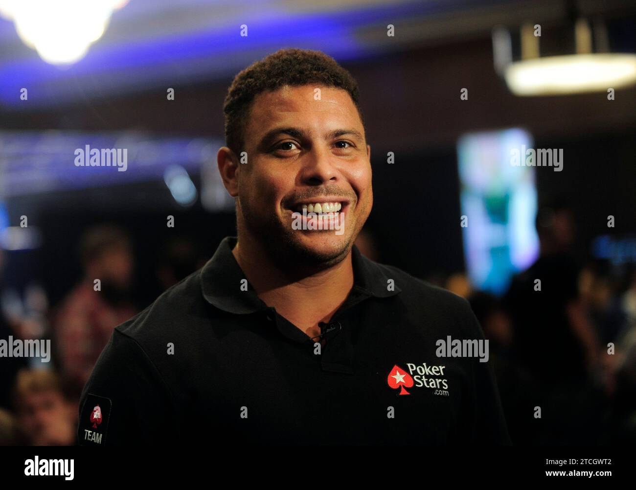 Barcellona. 09/02/2013. L'ex giocatore del FC Barcelona e del Real Madrid Ronaldo ha partecipato a una partita di poker al casinò di Barcellona. Foto di Ines Baucells. L'Arciduca Ines Baucells. Crediti: Album / Archivo ABC / Inés Baucells Foto Stock