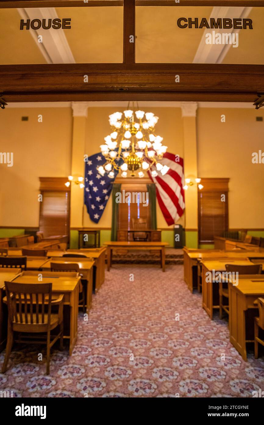 Phoenix, Arizona, USA - 3 novembre 2022: La grande sala riunioni della camera della camera dell'Arizona Foto Stock