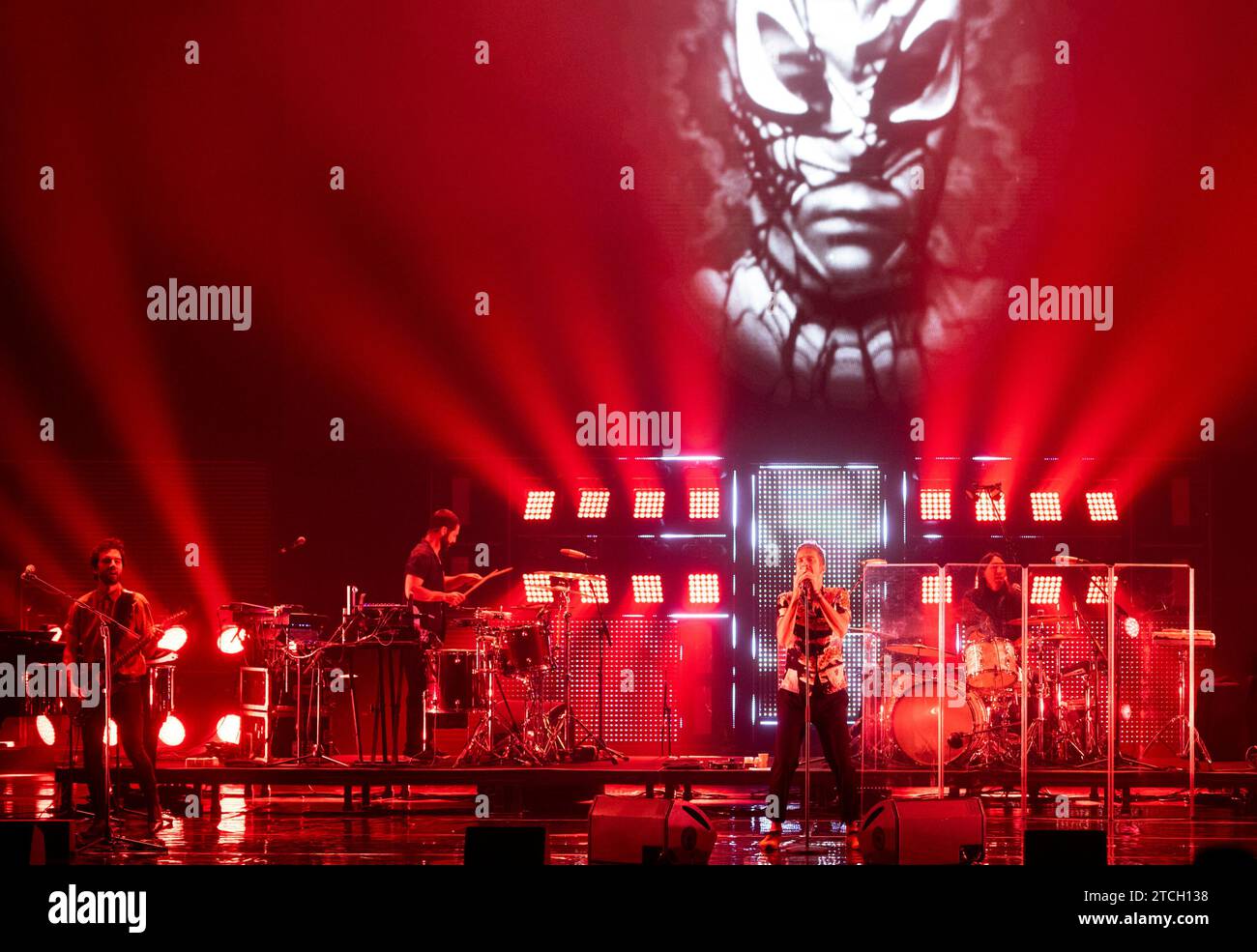 Madrid, 07/27/2021. Concerto di Vetusta Morla al Teatro Real. Foto: Di San Bernardo. ArchDC. Crediti: Album / Archivo ABC / Eduardo San Bernardo Foto Stock