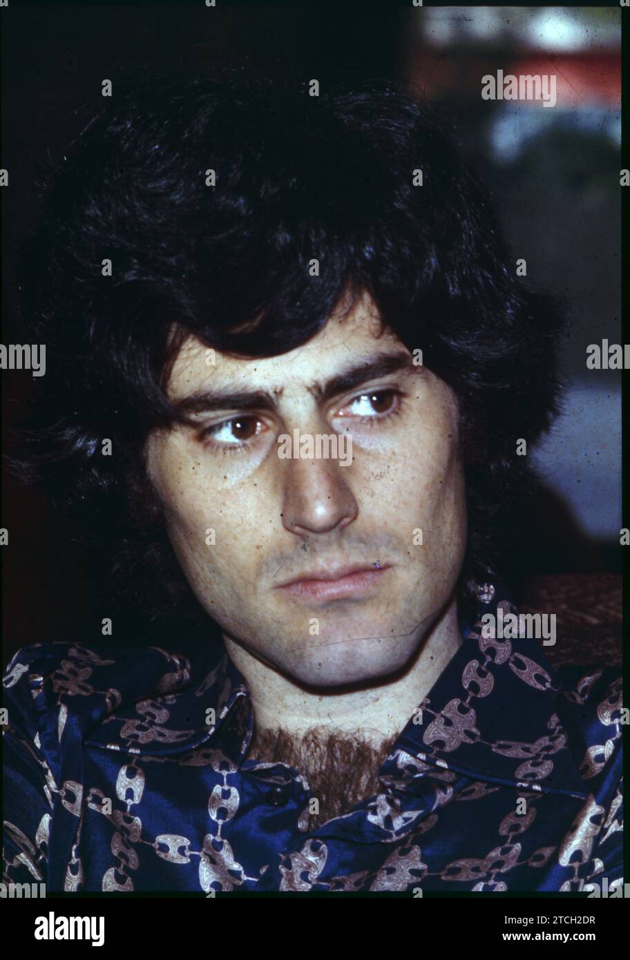 Madrid, settembre 1975. L'illusionista israeliano, Uri Geller. Crediti: Album / Archivo ABC / Ángel Carchenilla Foto Stock