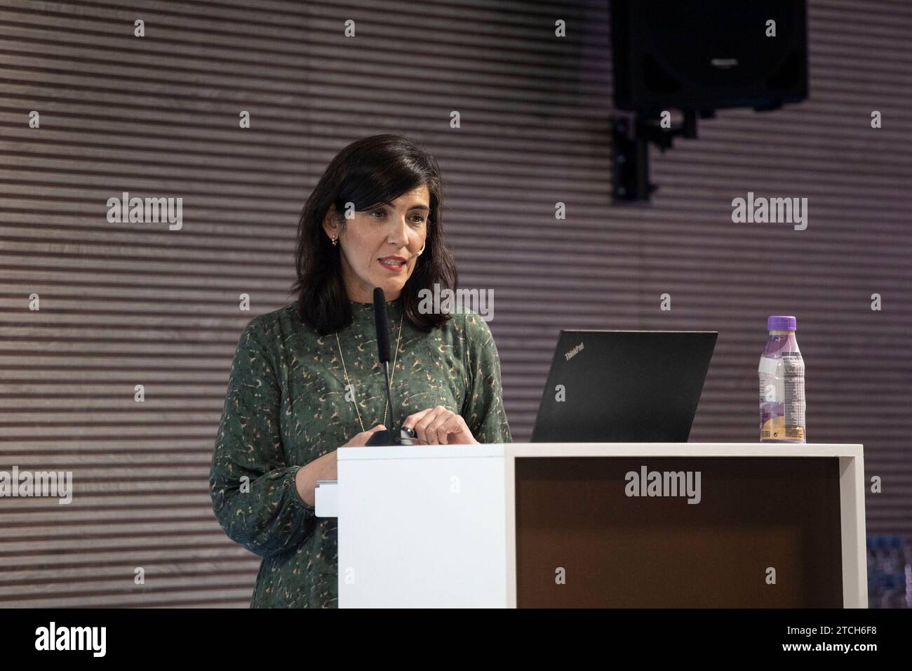 Madrid, 30/03/2022. ABC Health Forum, 'cancro del colon. Prevenzione e trattamento". Oratori: José Ignacio Martín Valdés, Santiago González, Pedro Robledo, Ricardo Cubedo, Pilar Sánchez vera, Irene López Rojo e Ana Garnica. Foto: Isabel Permuy. ARCHDC. Crediti: Album / Archivo ABC / Isabel B. Permuy Foto Stock