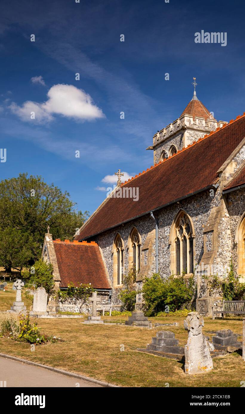 Regno Unito, Inghilterra, Buckinghamshire, High Wycombe, Hughenden Valley, St Michael e All Angels Foto Stock