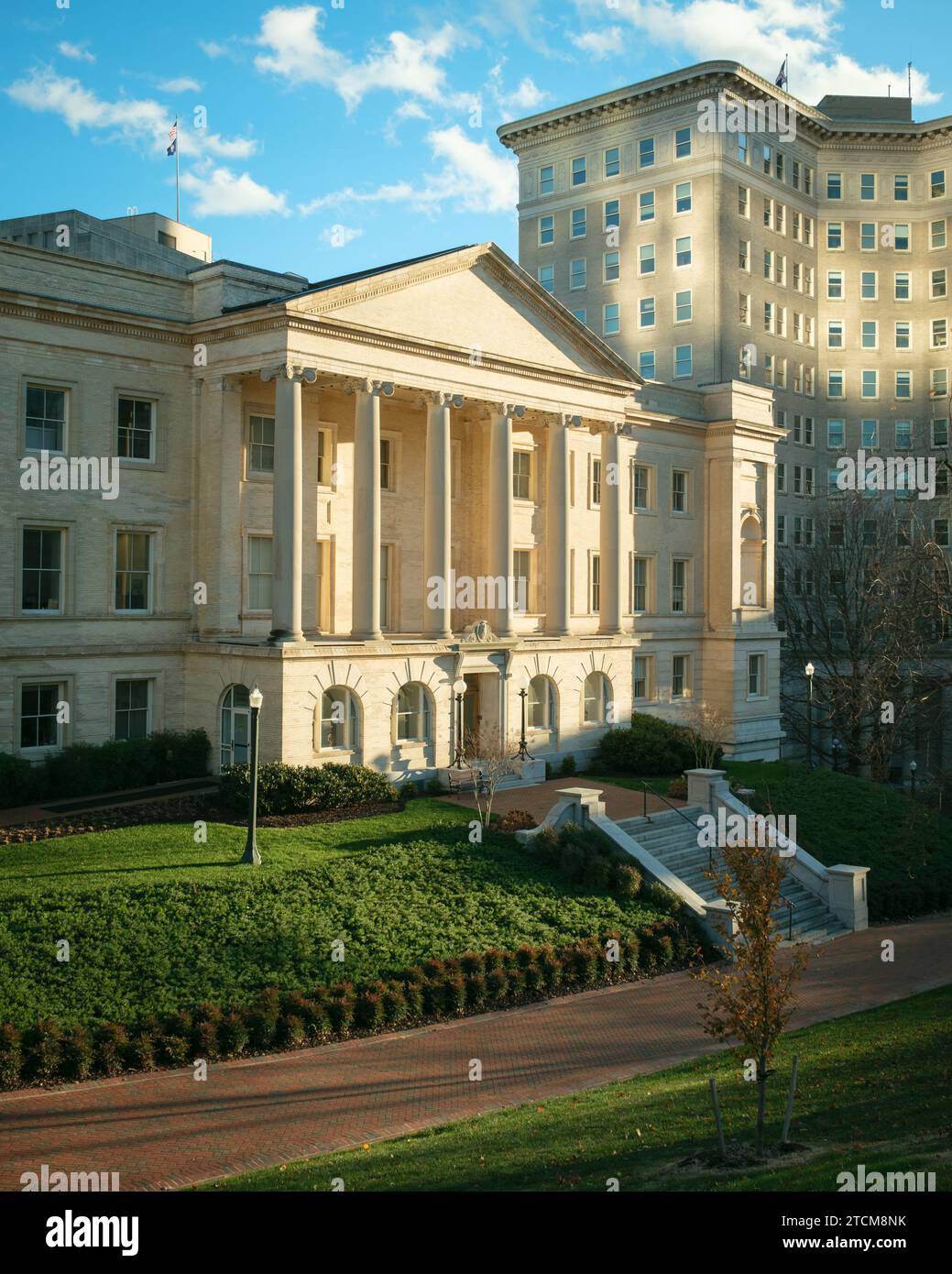 L'Oliver Hill Building, Richmond, Virginia Foto Stock