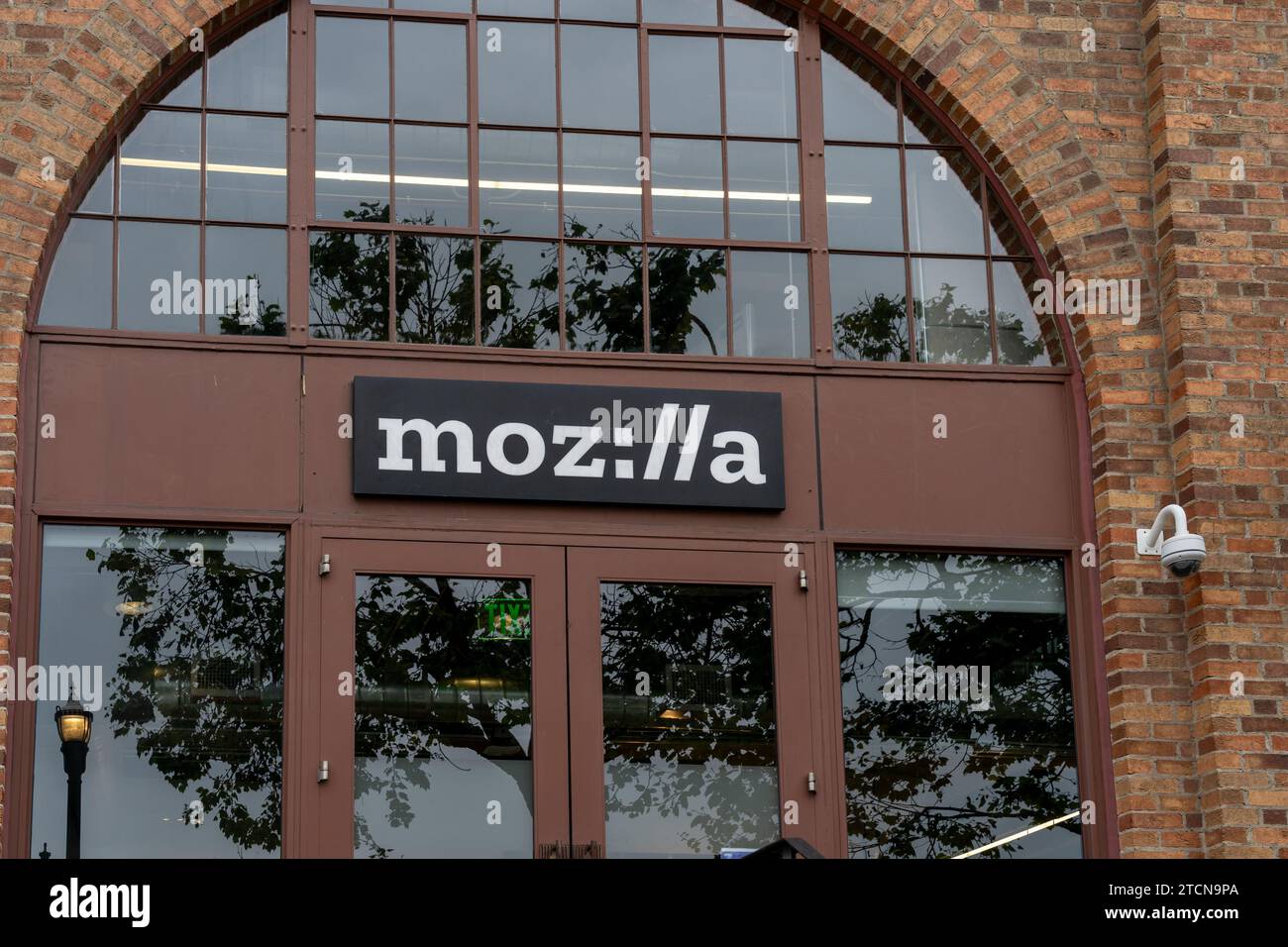 Ufficio Mozilla alla Hills Brothers Plaza di San Francisco, California Foto Stock
