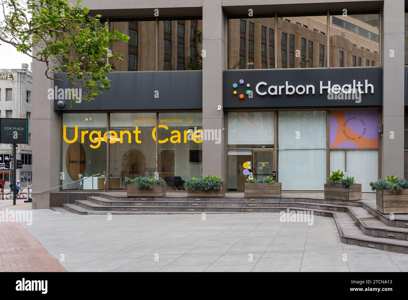 Carbon Health Urgent Care SF Civic Center a San Francisco, CA, Stati Uniti Foto Stock