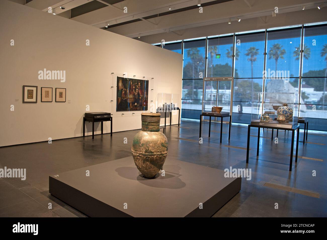 Cenare con il sultano: La fine Art of Feasting, mostra, Los Angeles County Museum of Art, LACMA, museo, islamico, arte, Los Angeles, California, USA Foto Stock