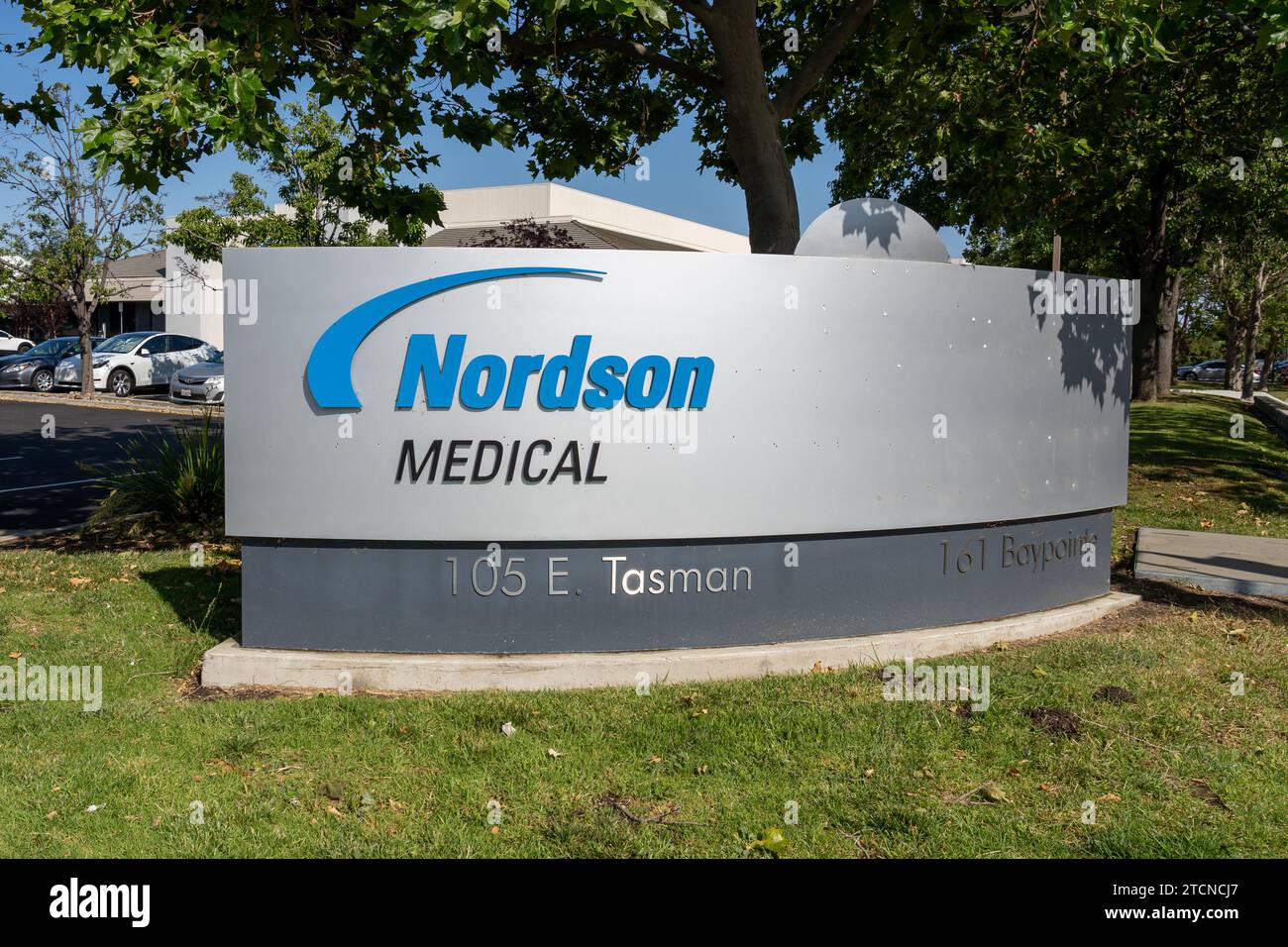Struttura MEDICA Nordson a San Jose, California, Stati Uniti Foto Stock