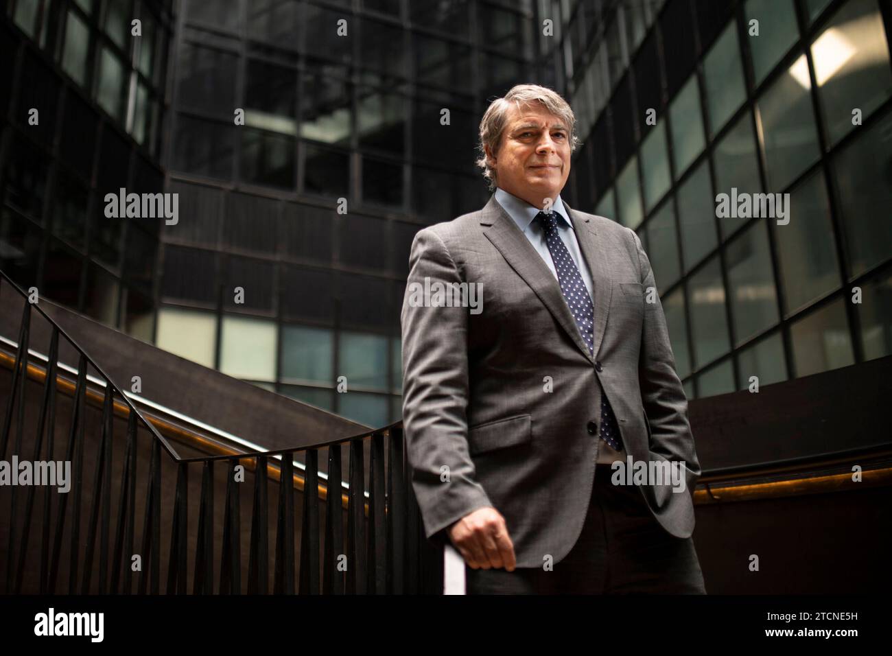 Madrid, 21/04/2022. Intervista con l'oncologo Javier Martín-Broto. Foto: Isabel Permuy. ArchDC. Crediti: Album / Archivo ABC / Isabel B. Permuy Foto Stock