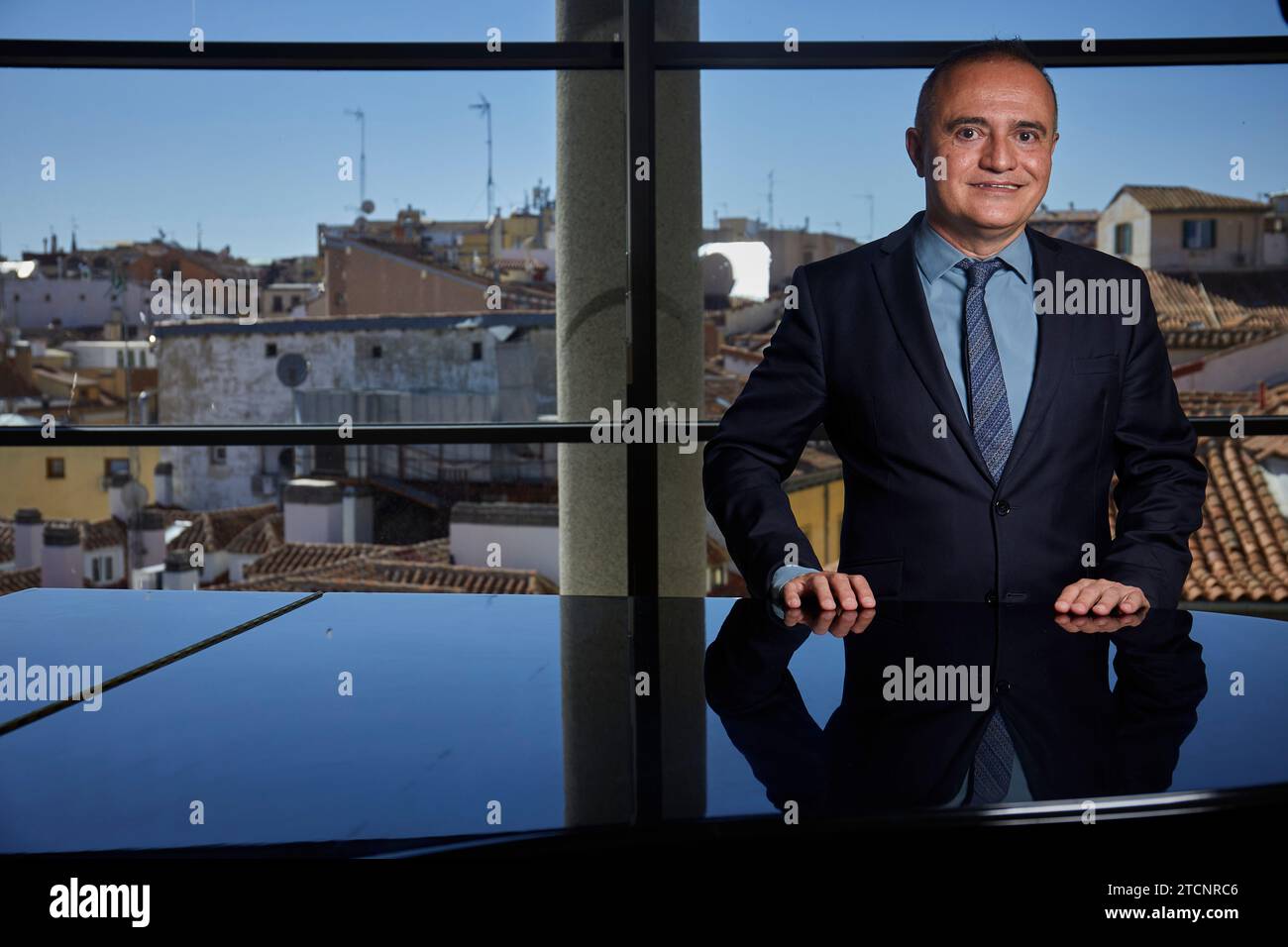 Madrid, 09/03/2020. Ritratti in posa per Joan Matabosch, direttore artistico del Teatro Real in una delle sale prove del Teatro Real. Foto: Guillermo Navarro. ARCHDC. Crediti: Album / Archivo ABC / Guillermo Navarro Foto Stock