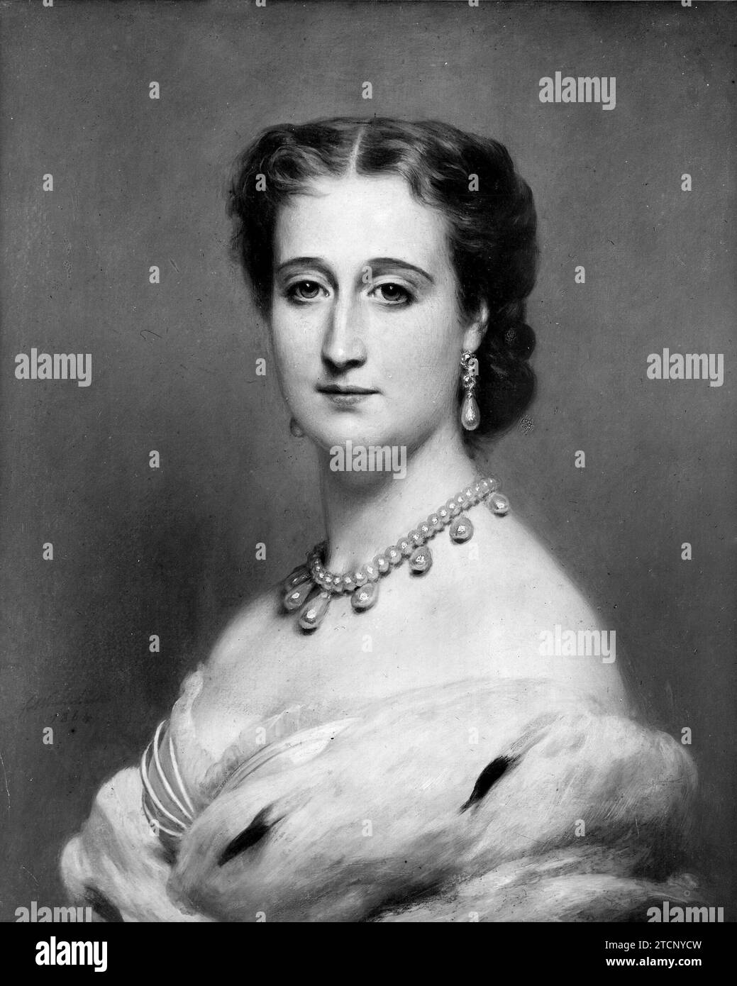 12/31/1956. "L'imperatrice Eugenia, di Winterhalter. Crediti: Album / Archivo ABC Foto Stock