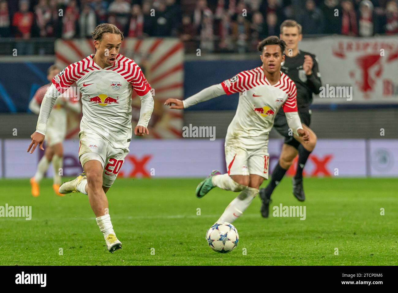 Lipsia, Deutschland 13. Dicembre 2023 Champions League 2023/2024 RB Leipzig vs. Young Boys