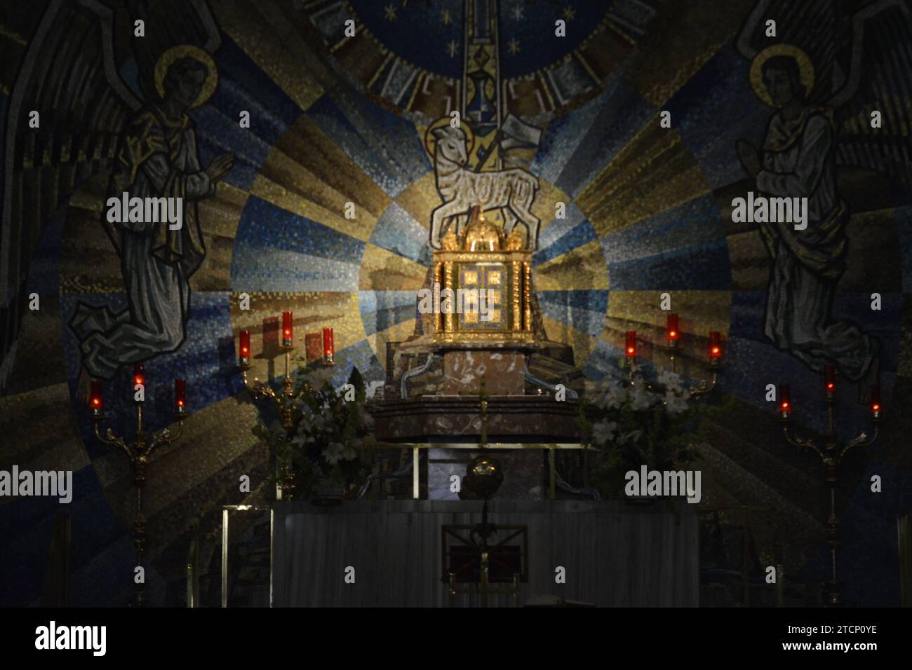 Madrid, 07/08/2015. Rapporto sulle chiese di Madrid. Nell'immagine la Basilica di Jesús de Medinaceli. Foto: Maya Balanya ARCHDC. Crediti: Album / Archivo ABC / Maya Balanya Foto Stock