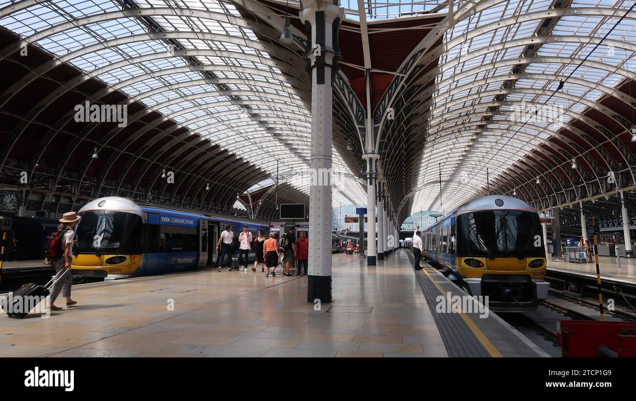 Immagini dei trasporti di Londra per il transito e il viaggio Foto Stock