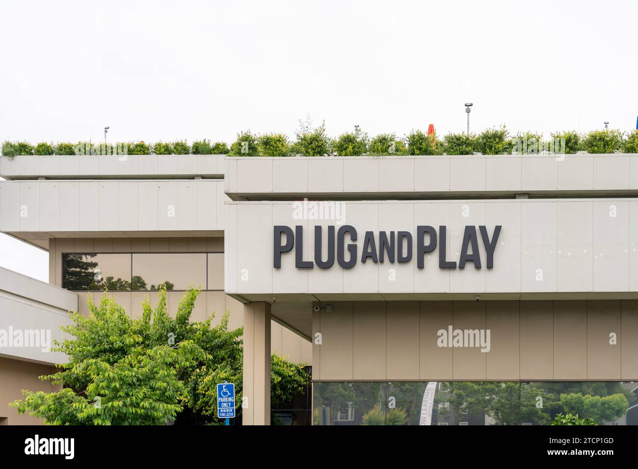 Sede centrale di Plug and Play a Sunnyvale, Stati Uniti Foto Stock