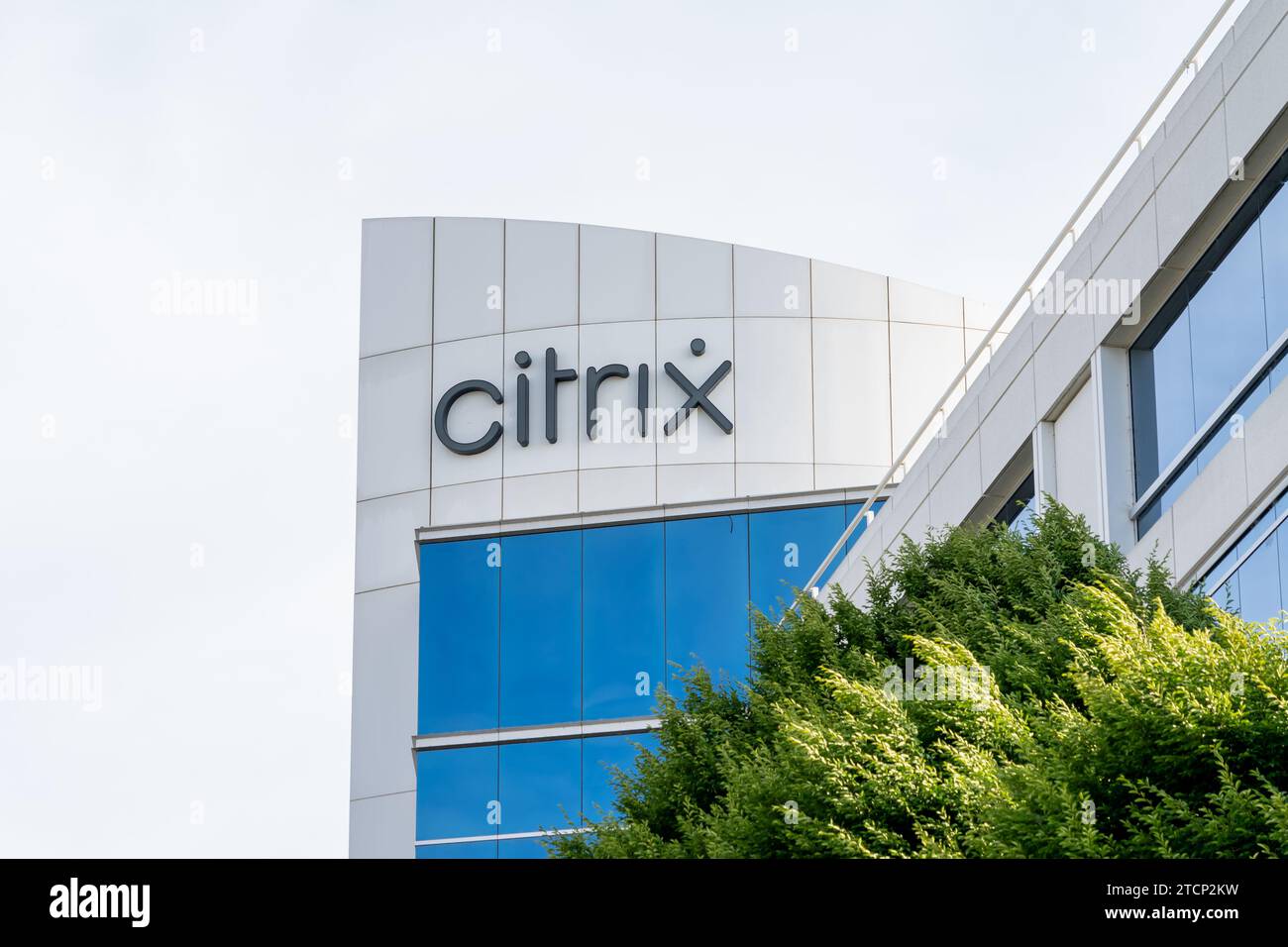 Edificio per uffici Citrix nella Silicon Valley, Santa Clara, California, USA t Foto Stock