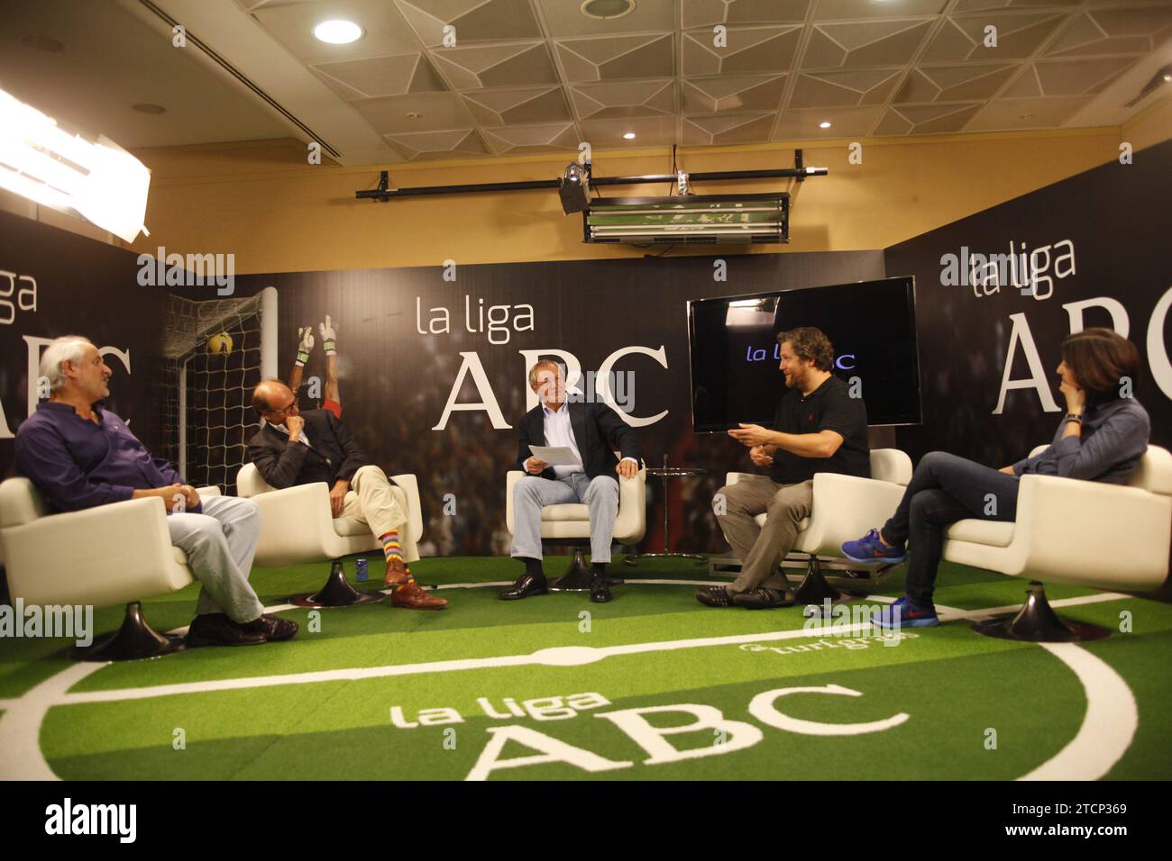 Raccolta della lega ABC foto Alejandra Rosado archdc madrid 9/16/2013. Crediti: Album / Archivo ABC / Alejandra Rosado Foto Stock