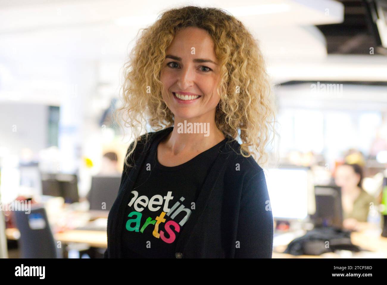 Madrid 01-30-2013 Adriana Garcia-Abril Ruiz, direttore generale di Bolamar Music e fondatrice di Meetinarts. Foto: Juan Piedra Archdc. Crediti: Album / Archivo ABC / Juan Piedra Foto Stock