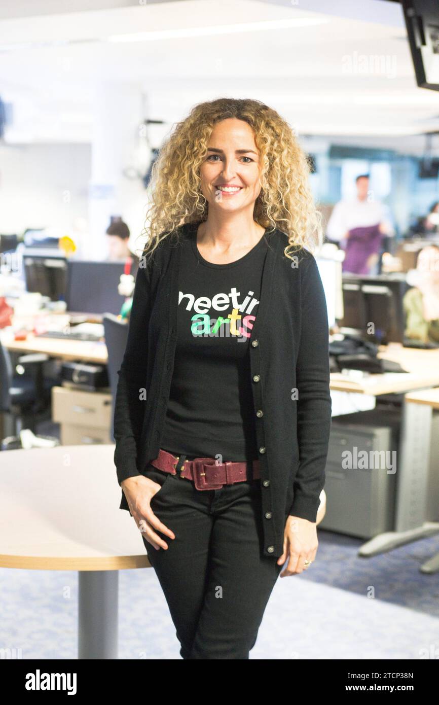 Madrid 01-30-2013 Adriana Garcia-Abril Ruiz, direttore generale di Bolamar Music e fondatrice di Meetinarts. Foto: Juan Piedra Archdc. Crediti: Album / Archivo ABC / Juan Piedra Foto Stock