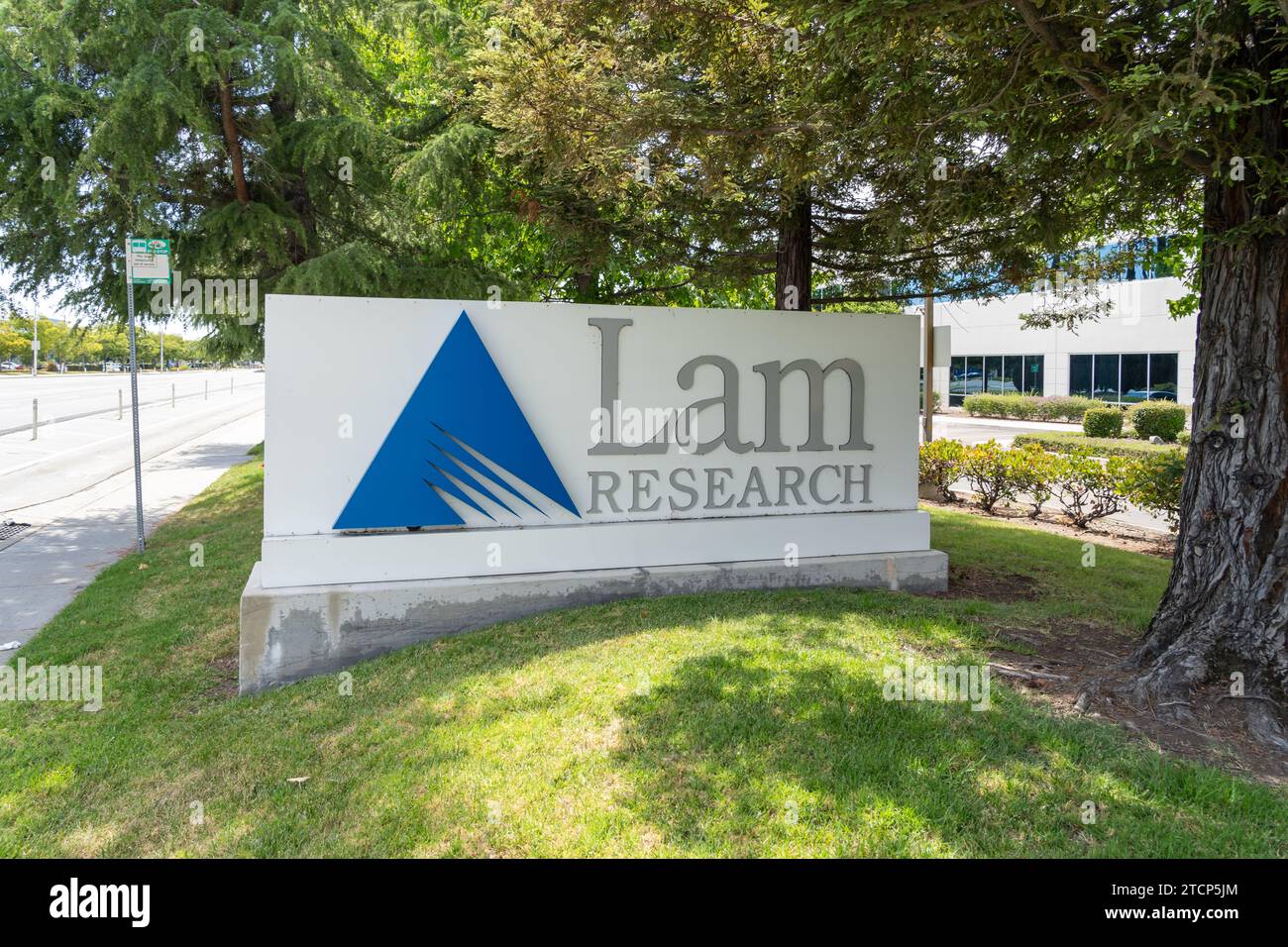 Sede centrale della Lam Research Corporation a Fremont, California, USA Foto Stock