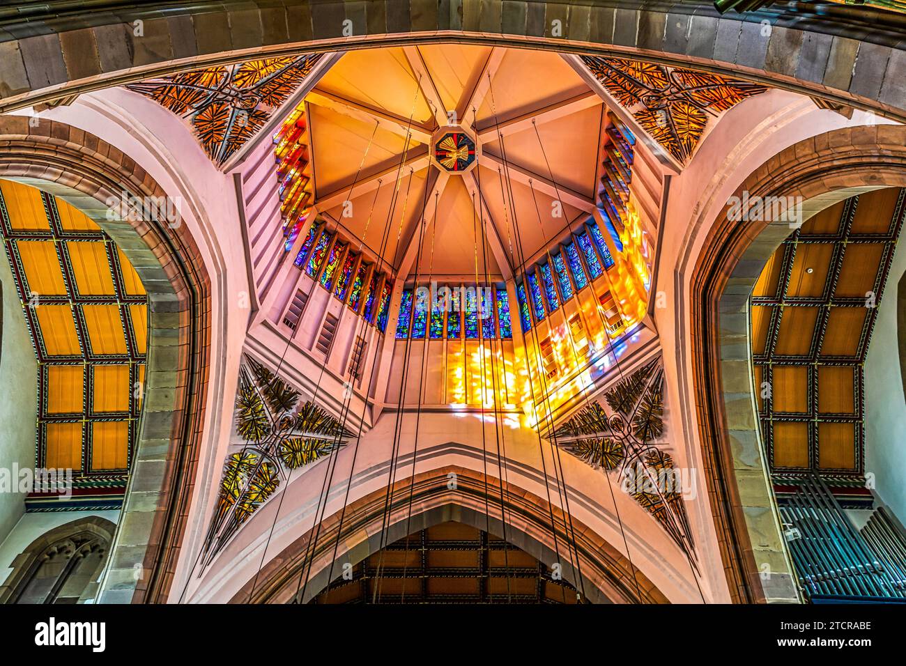 Cattedrale di Blackburn, Lancashire (Torre delle Lanterne) Foto Stock