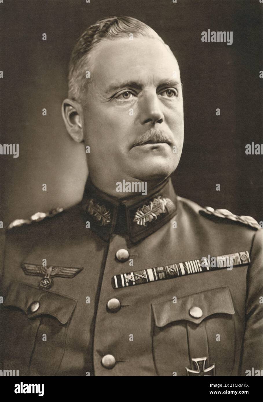 Feldmaresciallo Wilhelm Keitel (nato il 22 settembre 1882 - morto il 16 ottobre 1946), fu capo dell'alto comando delle forze armate tedesche durante la seconda guerra mondiale La sua posizione lo pose al centro del processo decisionale militare, coordinando le operazioni dell'esercito, della marina e dell'aeronautica. Foto Stock