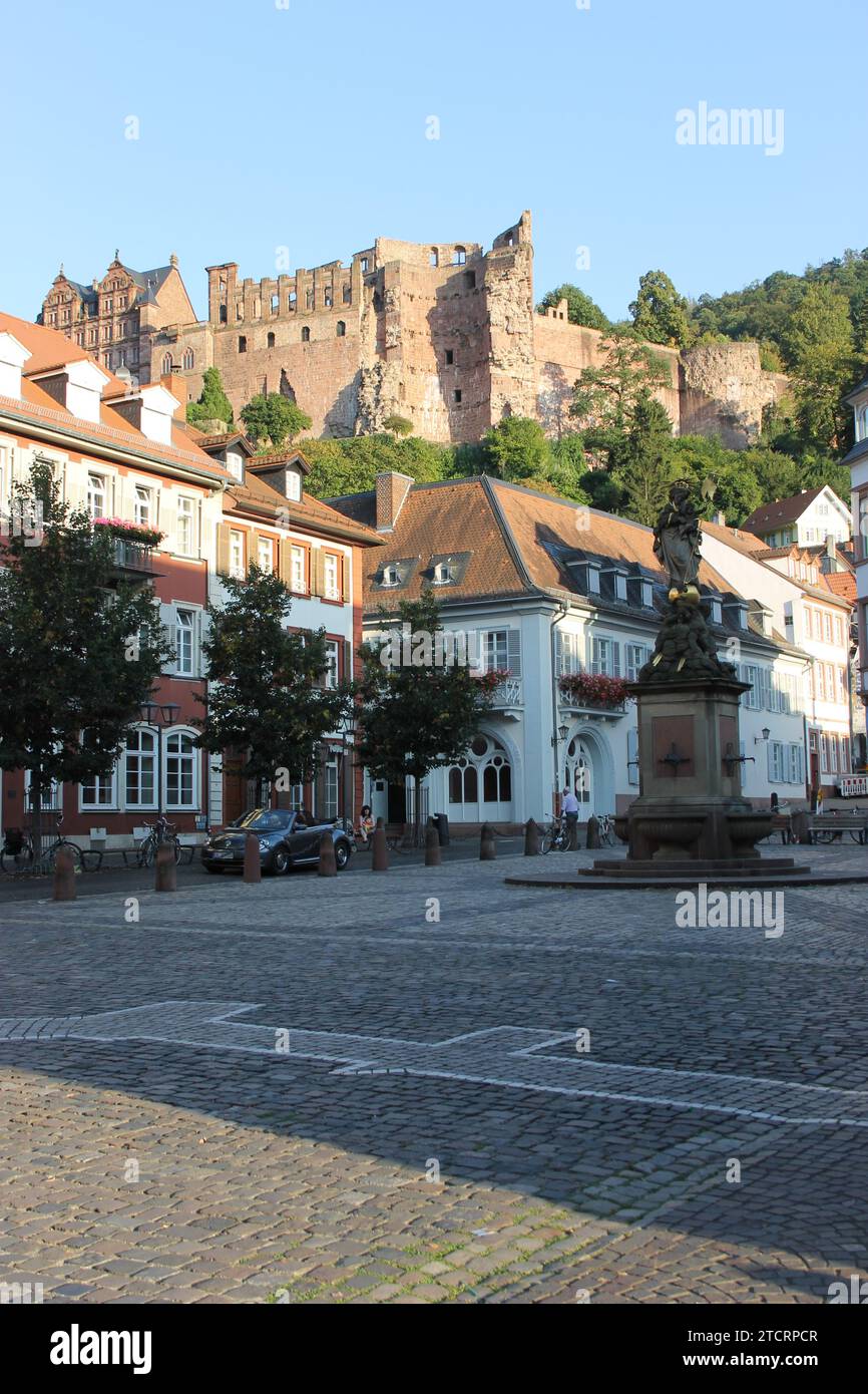 Heidelberg a settembre Foto Stock