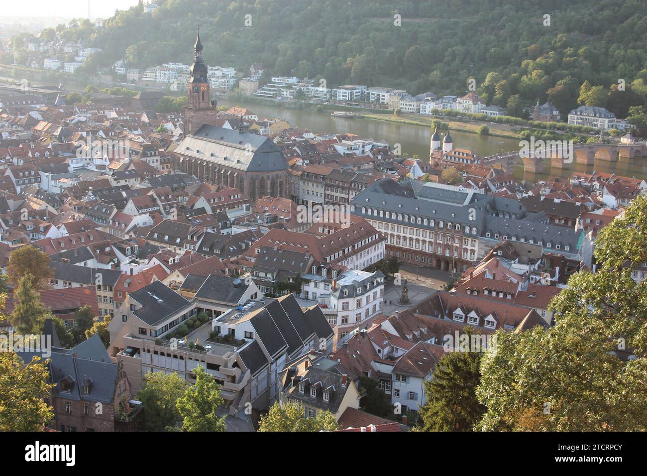 Heidelberg a settembre Foto Stock