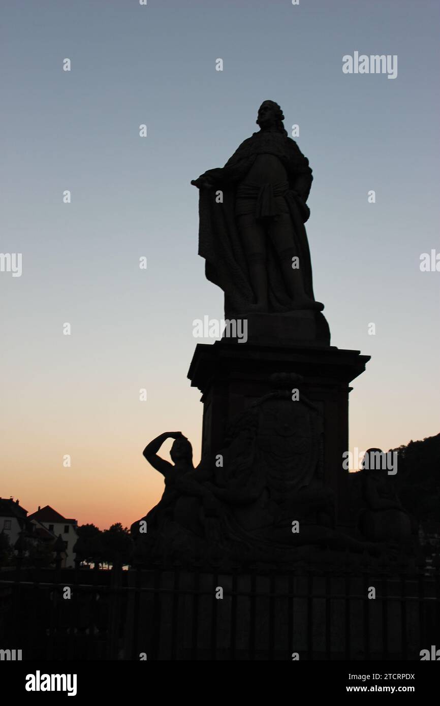 Heidelberg a settembre Foto Stock