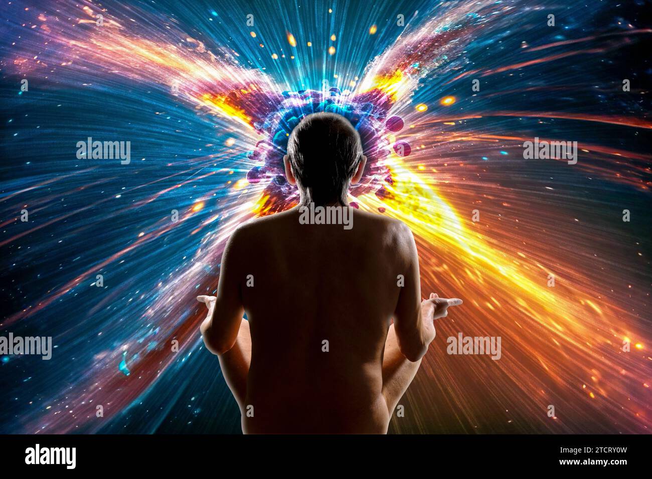 La meditazione Foto Stock