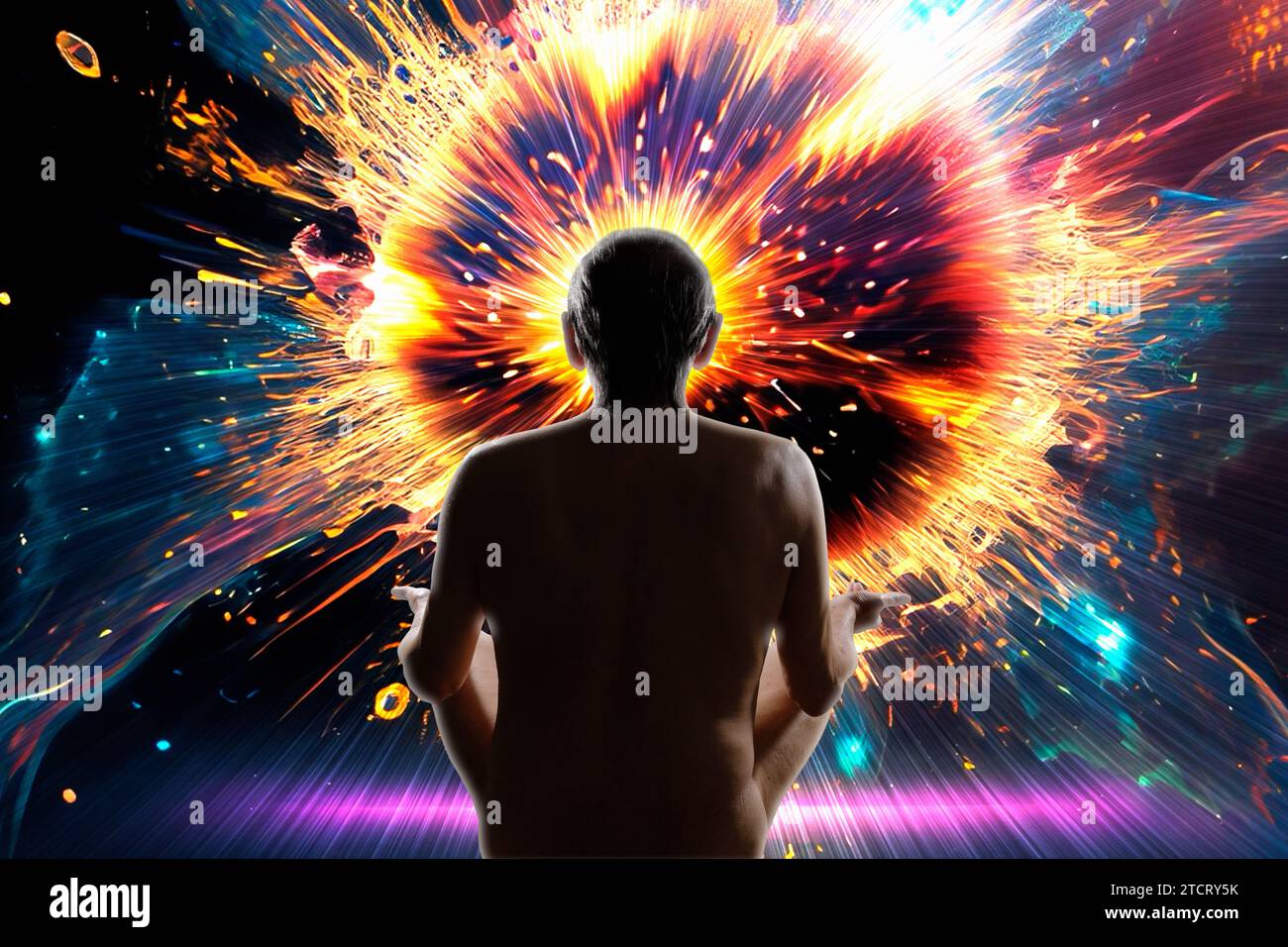 La meditazione Foto Stock