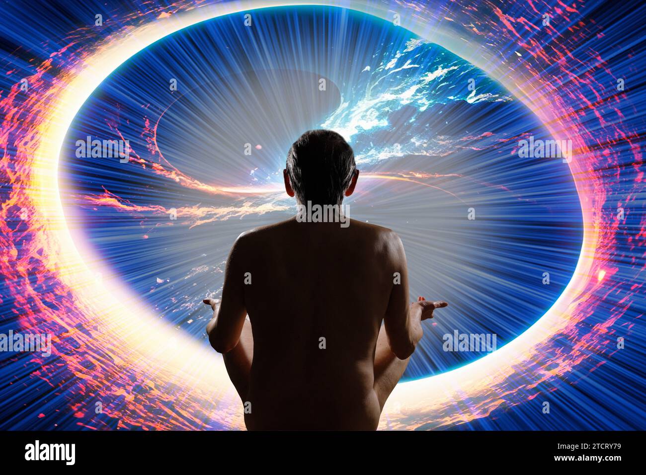 La meditazione Foto Stock